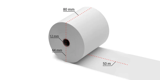 Verständnis der Vielseitigkeit von Thermopapierrollen (80mm x 64mm x 12mm, 50 Meter)
